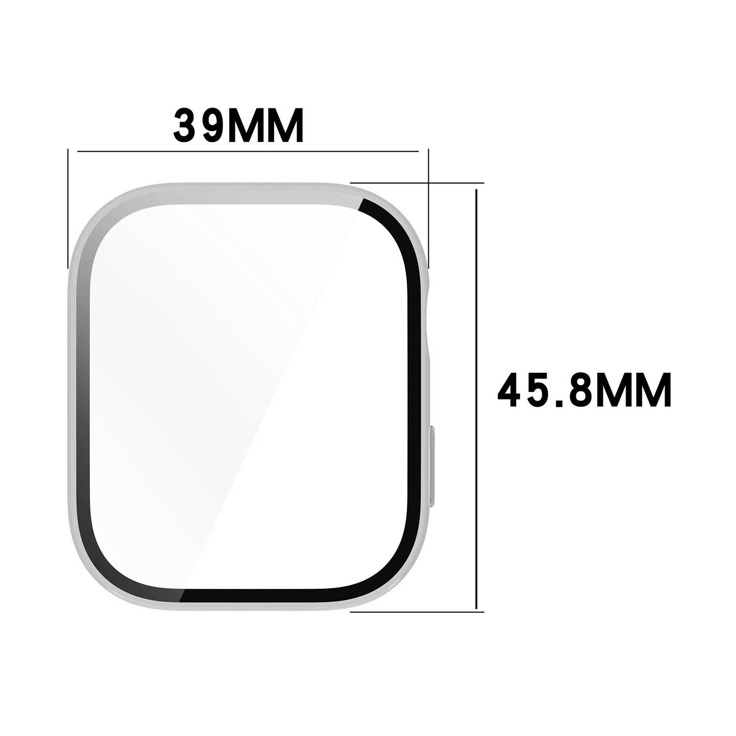 Hülle für Huawei Watch Fit 3 White