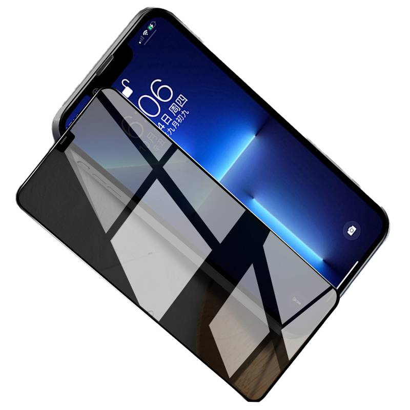 3er-Pack Sichtschutzfolie für iPhone - Gehärtetes Glas iPhone 13 Pro Max