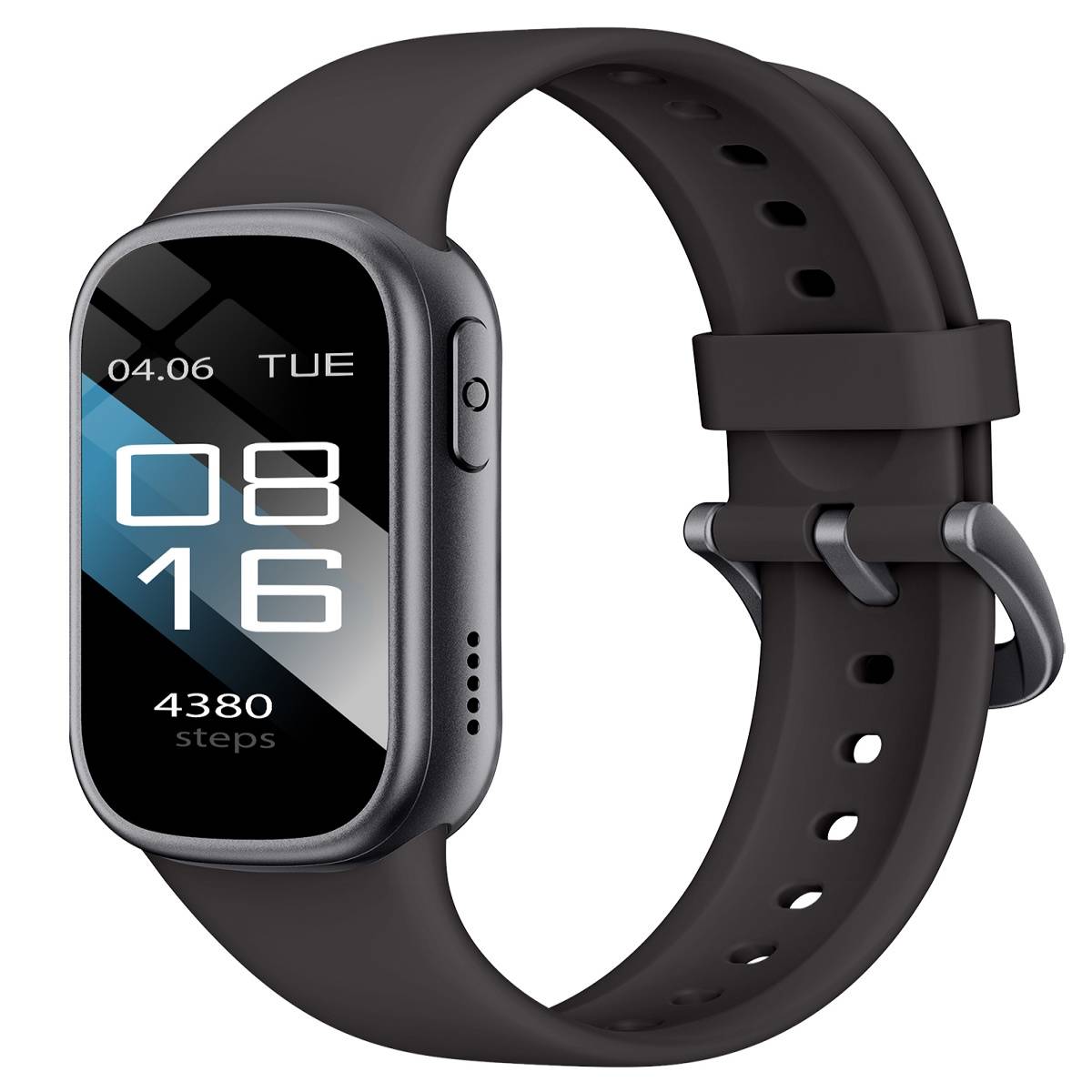 Smartwatch mit Bluetooth und Gesundheitsüberwachung Black