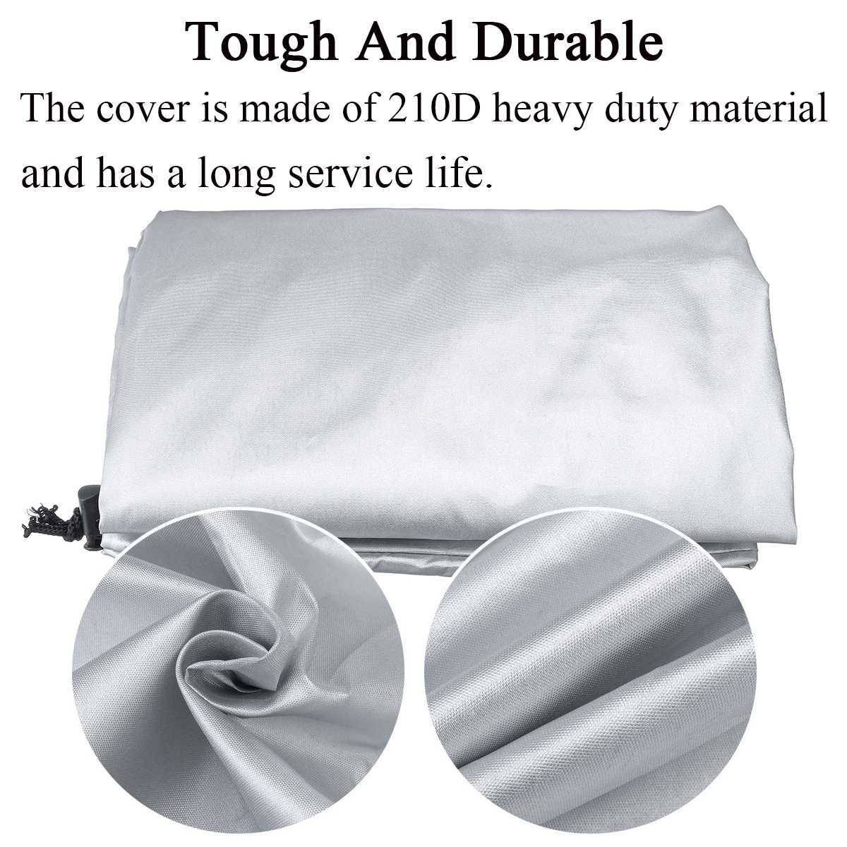 Yacht-Sitzbezug – wasserdichtes Oxford-Gewebe Silver