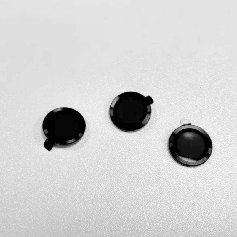 3er-Pack Metall-Objektivschutz für das iPhone Black iPhone 16 Pro/16 ProMax