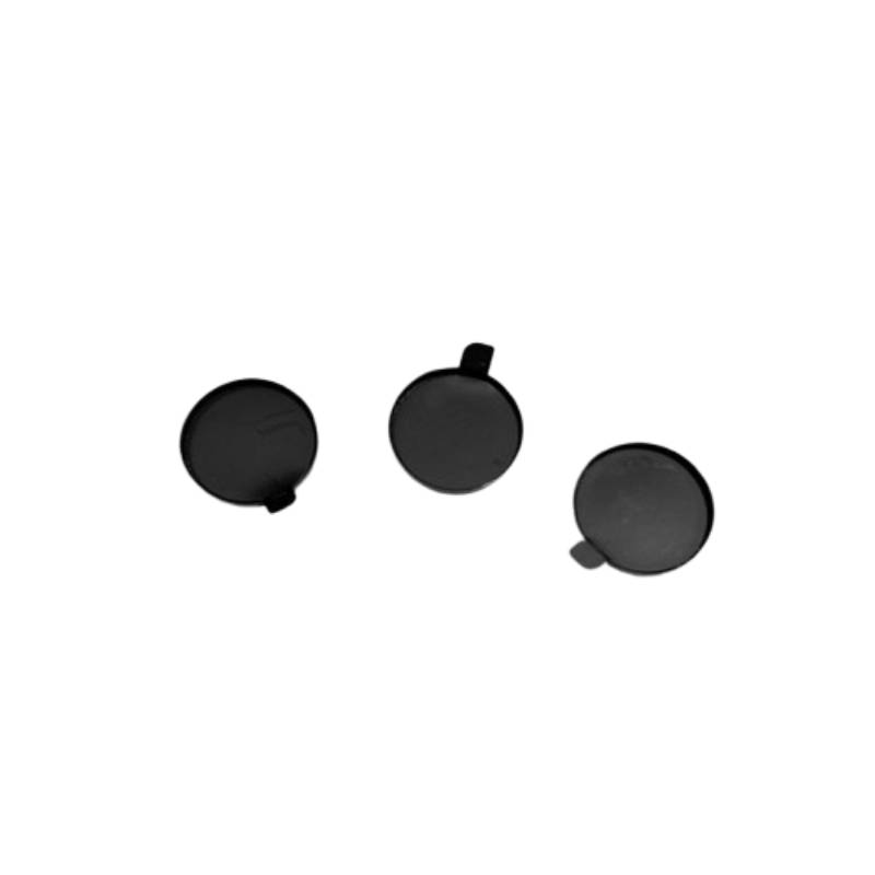 3er-Pack Metall-Objektivschutz für das iPhone Black iPhone 16 Pro/16 ProMax