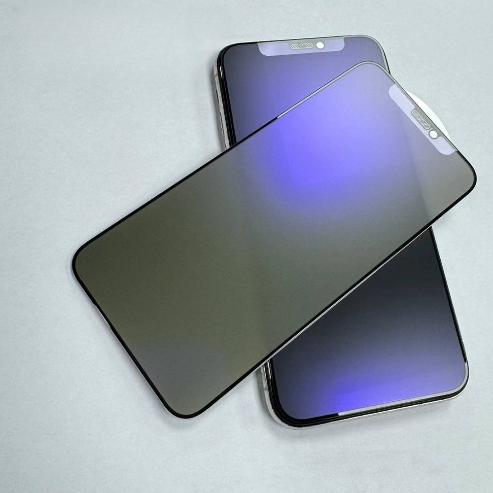 2er-Packung Blickschutzfolie für iPhone - Anti-Spionage-Schutzglas iPhone 15 Pro