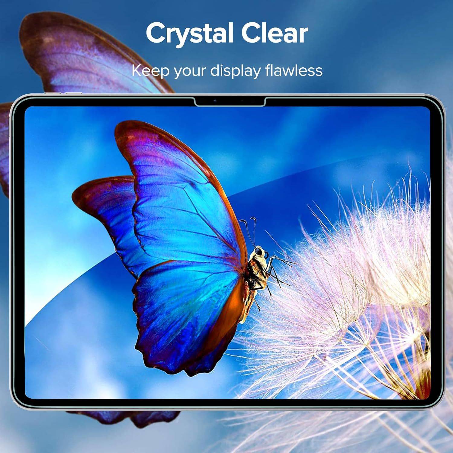 2.5D Displayschutzfolie für iPad - HD Gehärtetes Glas (2er-Pack) iPad Pro 10.5/Air3(2019)