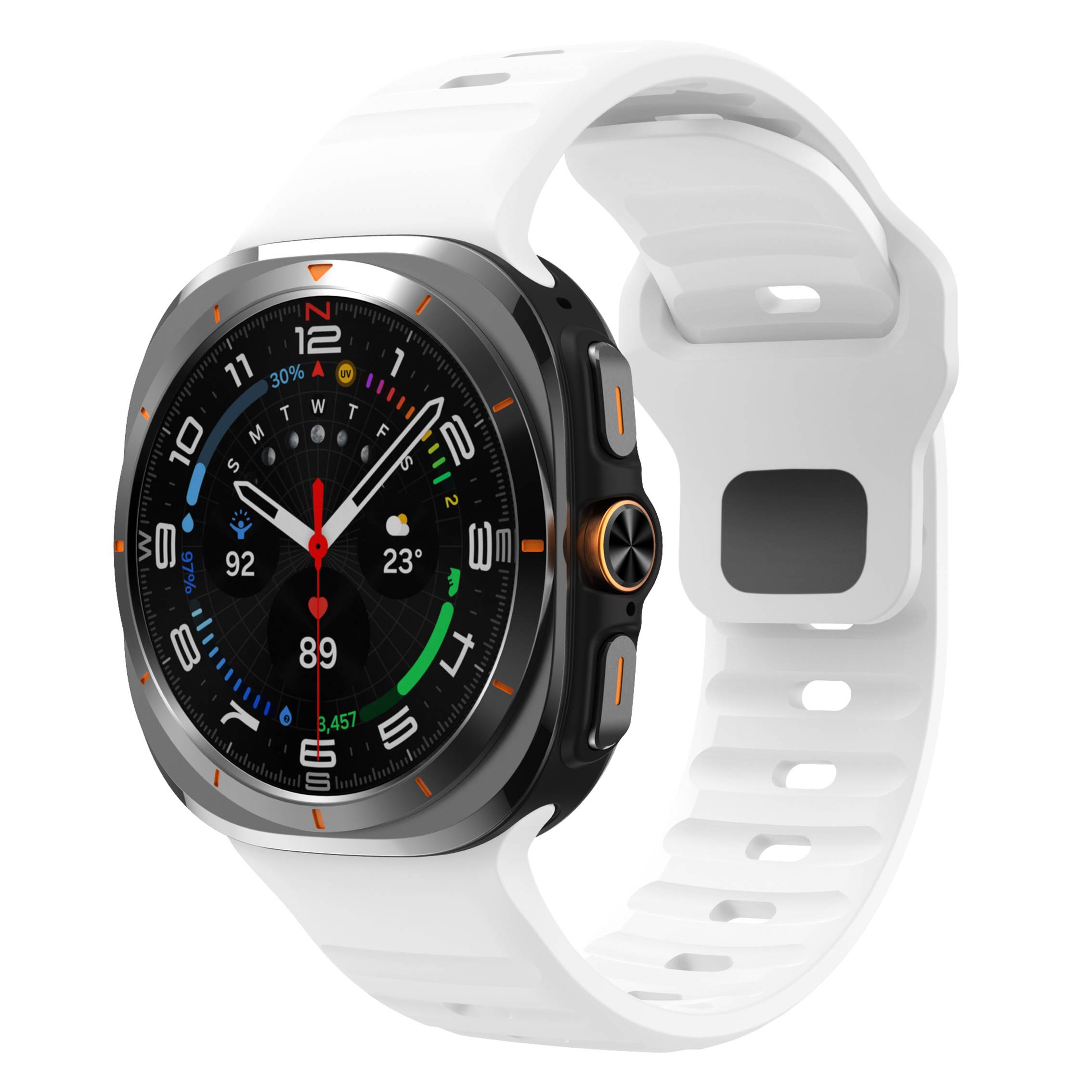 Uhrenarmband für Samsung Galaxy Watch Ultra 47 mm White