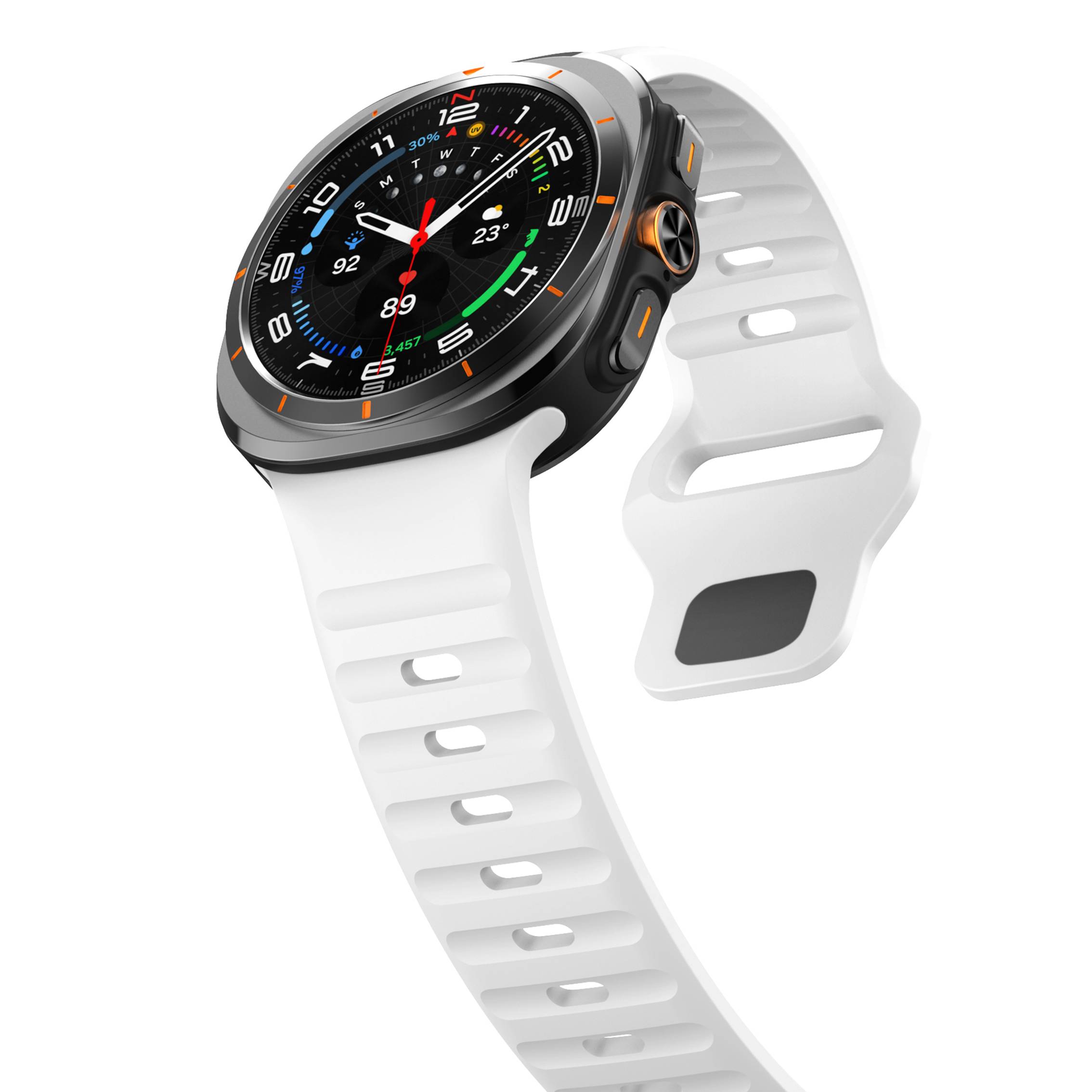 Uhrenarmband für Samsung Galaxy Watch Ultra 47 mm White