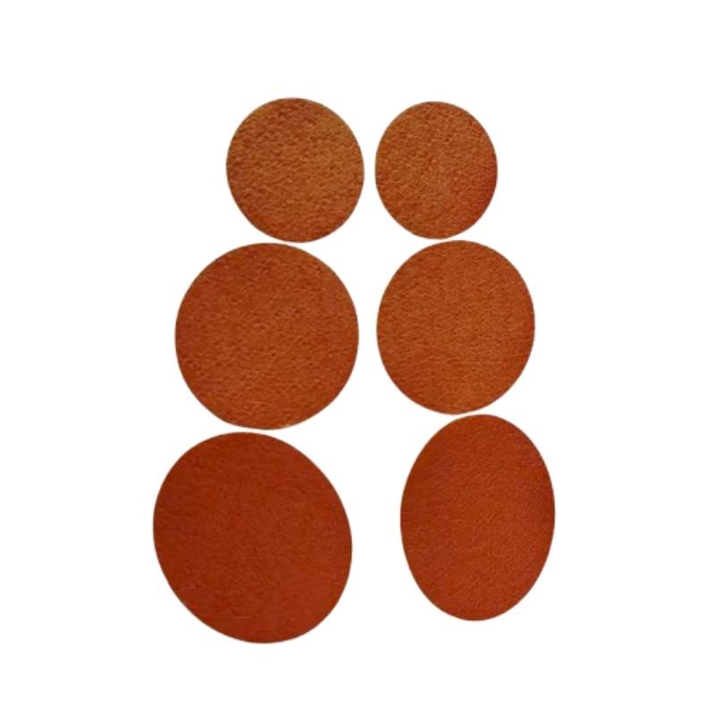 Schuhabsatz-Reparaturflicken - 6 Klebeflicken (2S+2M+2L) coffee