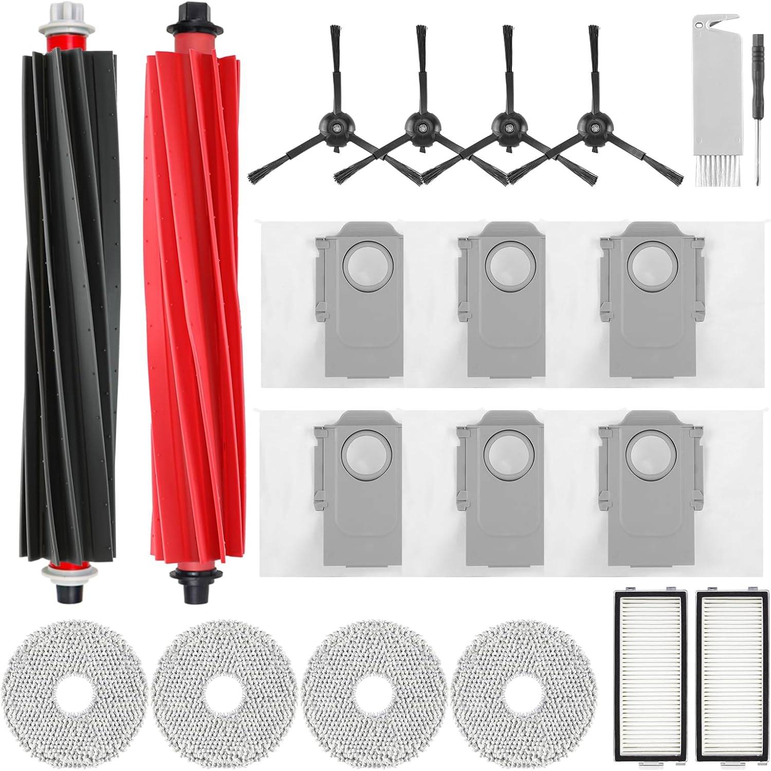 Roborock Qrevo Master Staubsauger-Zubehörset (mehrfarbig)