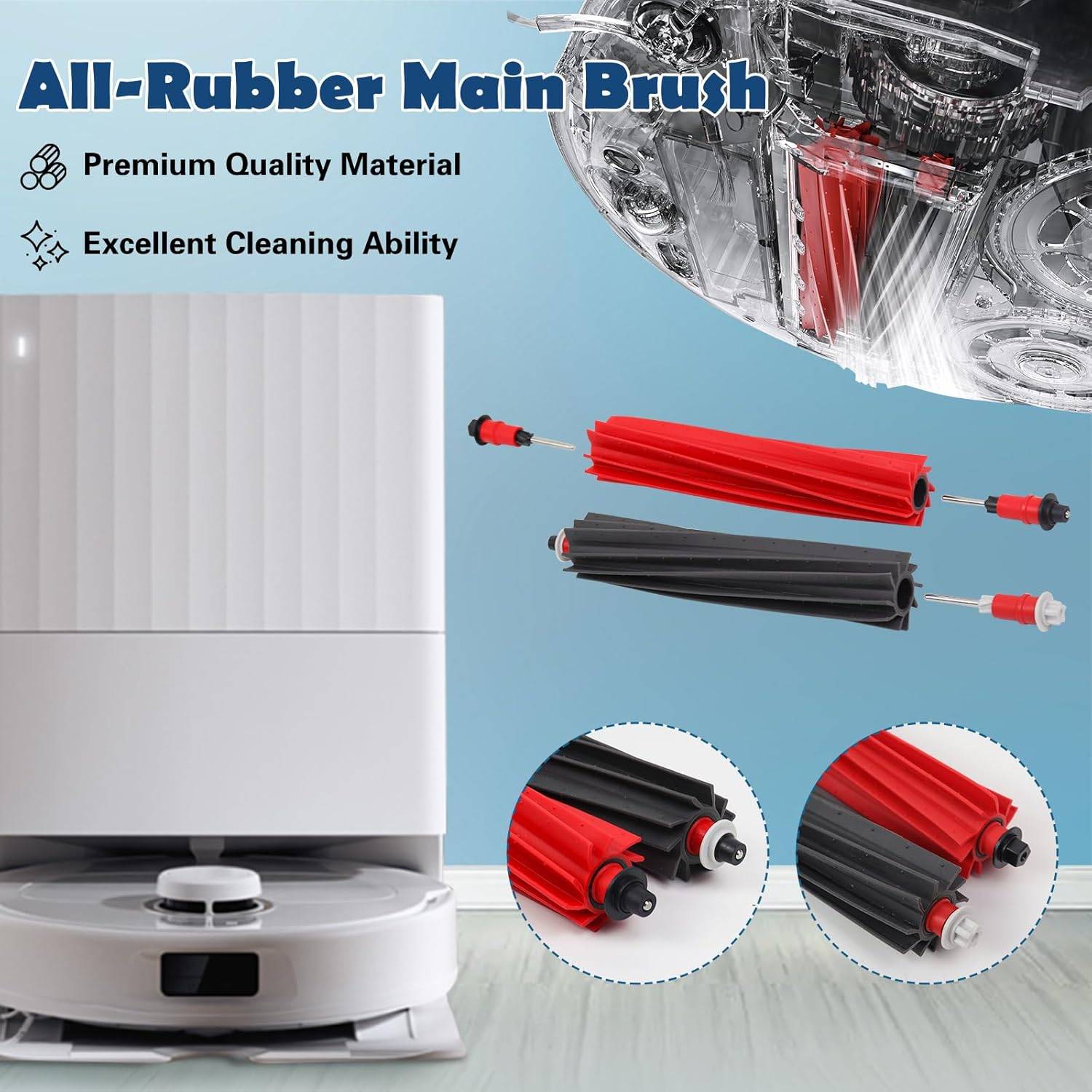 Roborock Qrevo Master Staubsauger-Zubehörset (mehrfarbig)