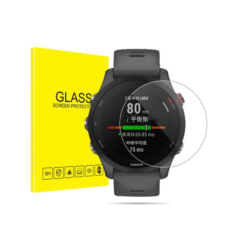 Displayschutz aus gehärtetem Glas (2er-Pack) Garmin Forerunner 255s
