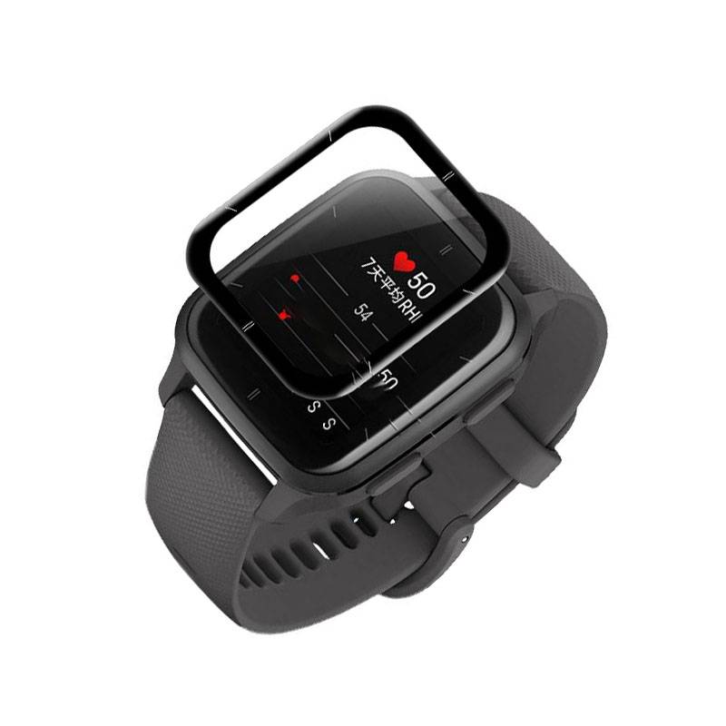 Displayschutz aus gehärtetem Glas für Smartwatch (2er-Pack) Garmin Venu SQ 2