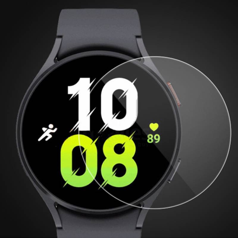 2 Stück Displayschutzfolie für Samsung Galaxy Watch 7 44mm, HD Klar Gehärtetes Glas