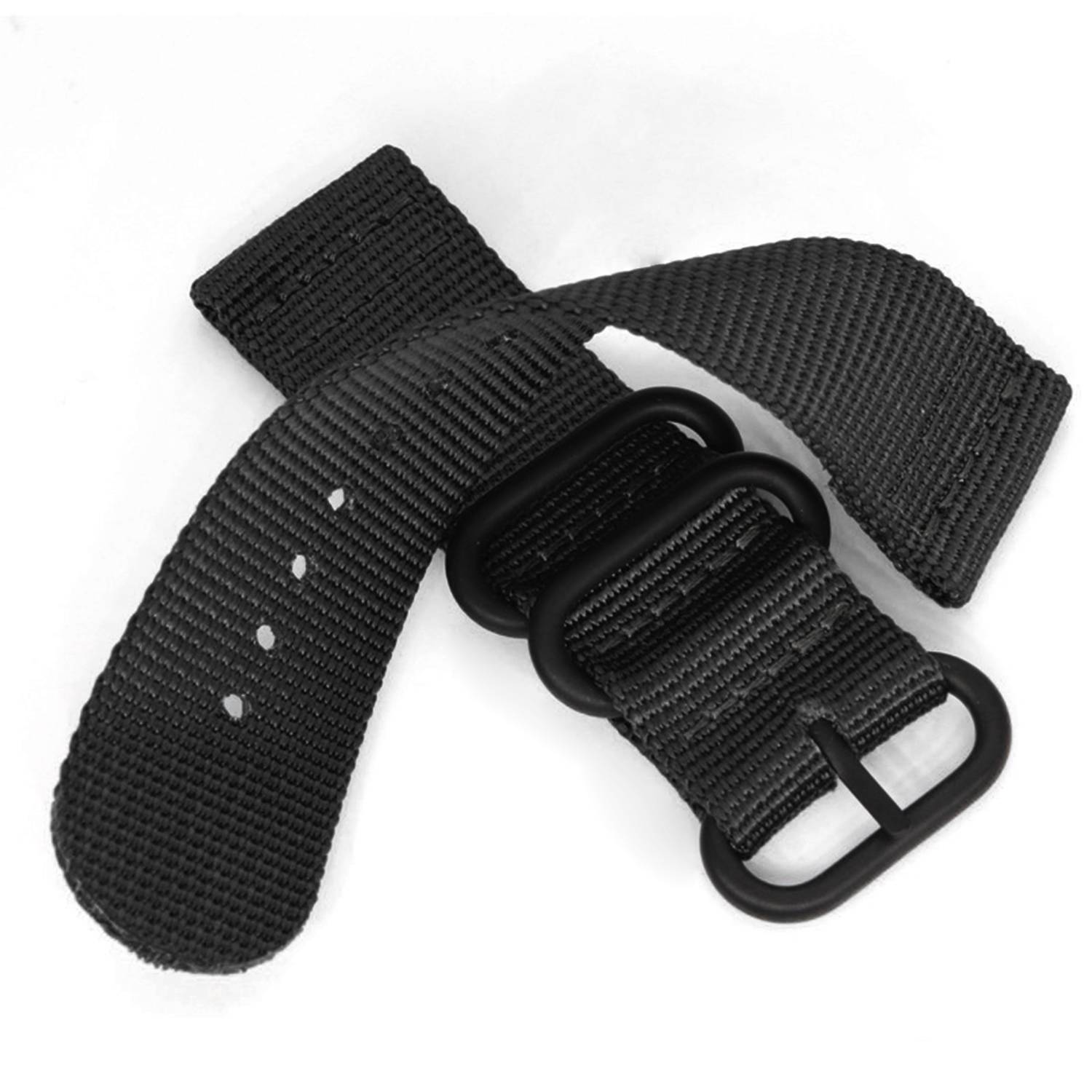 Armband für Suunto 7 & 9 Nylon-Uhrenarmband Black