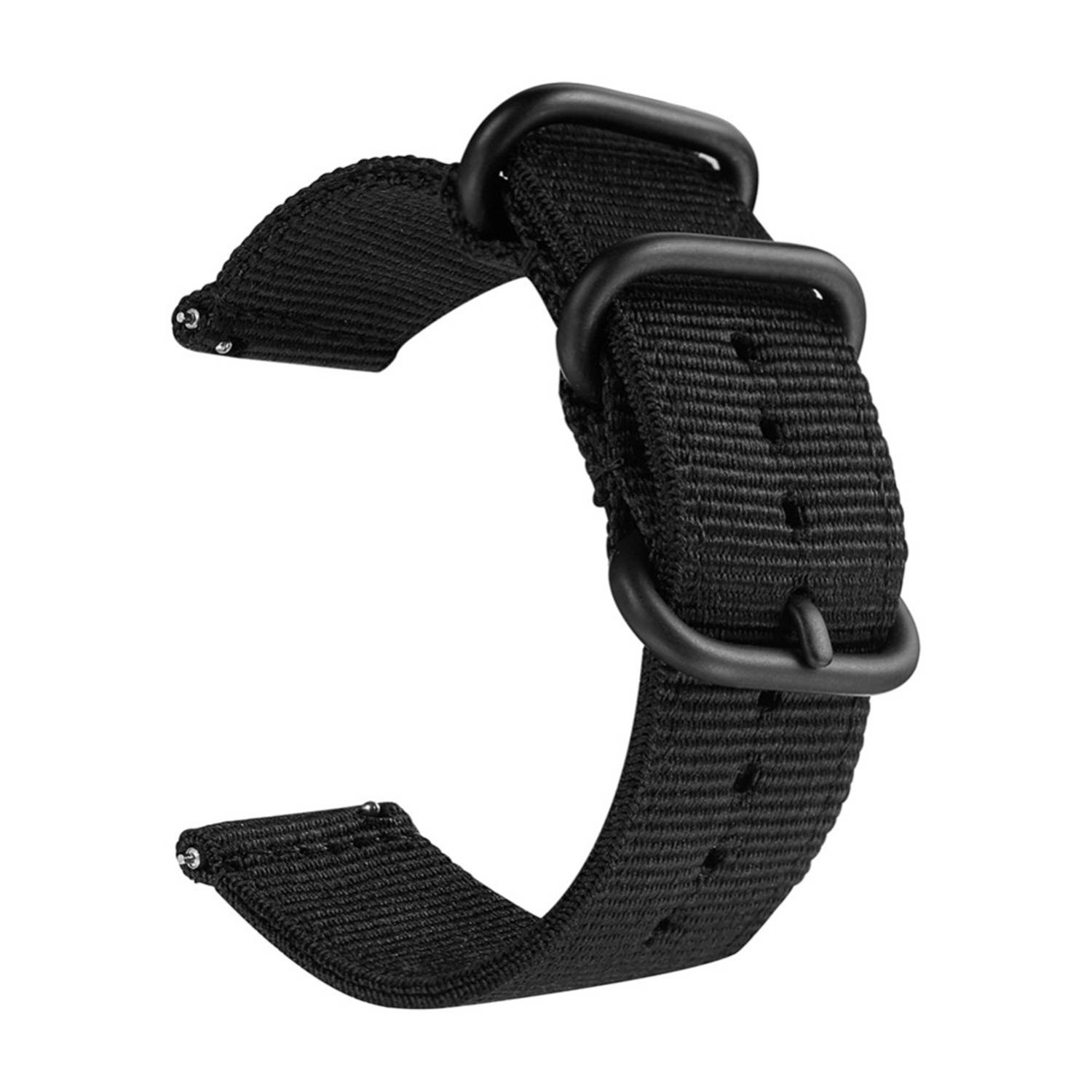 Armband für Suunto 7 & 9 Nylon-Uhrenarmband Black