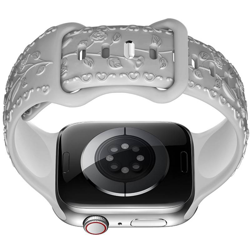 Silikonarmband für Apple Watch Grey 20 mm