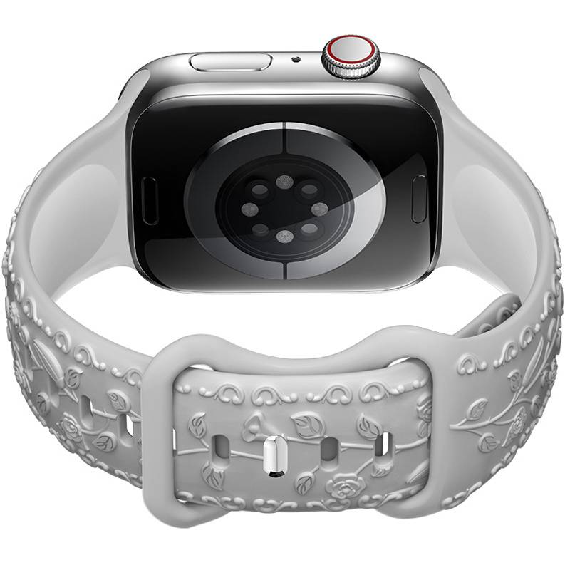 Silikonarmband für Apple Watch Grey 20 mm