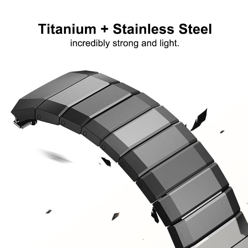 Titanarmband für Huawei Watch GT 5 Pro 46 mm Grey