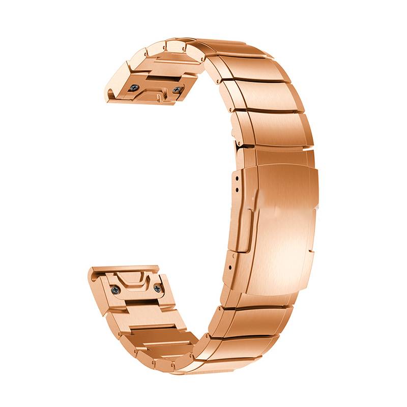 Roségoldenes Uhrenarmband für Fenix 5s/6s/7s/8 43mm