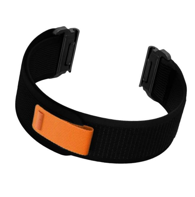 Schnellverschluss-Nylonarmband für Garmin Fenix 8/7X Pro/6X5X965 Black 20 mm