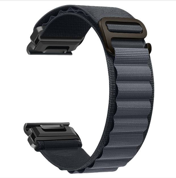 Uhrenarmband für Garmin Fenix 8/8S/6/6X/7/7X/Pro/Tactix DarkGrey 22 mm