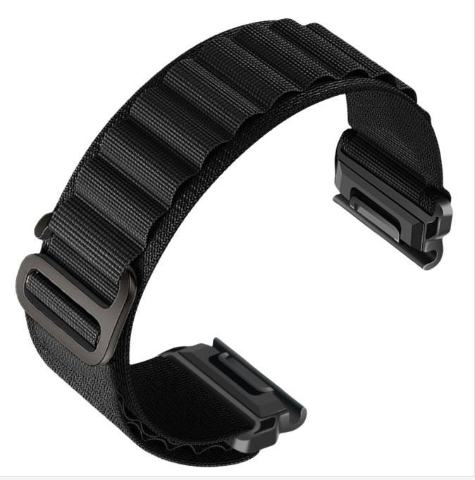 Uhrenarmband für Garmin Fenix 8/8S/6/6X/7/7X/Pro/Tactix Black 26 mm