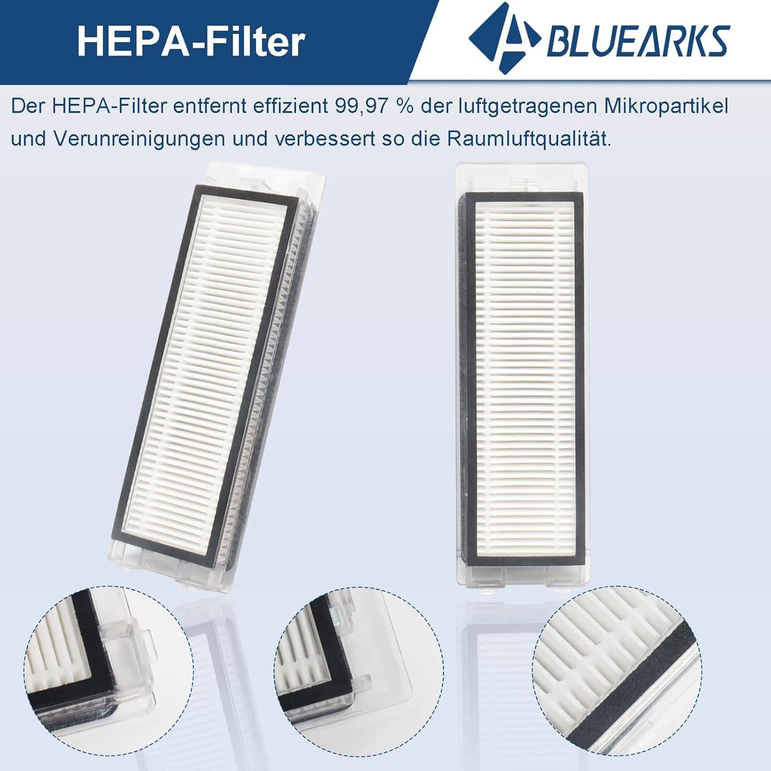 Roborock Q Revo/P10 Ersatzteilset - Mehrfarbig