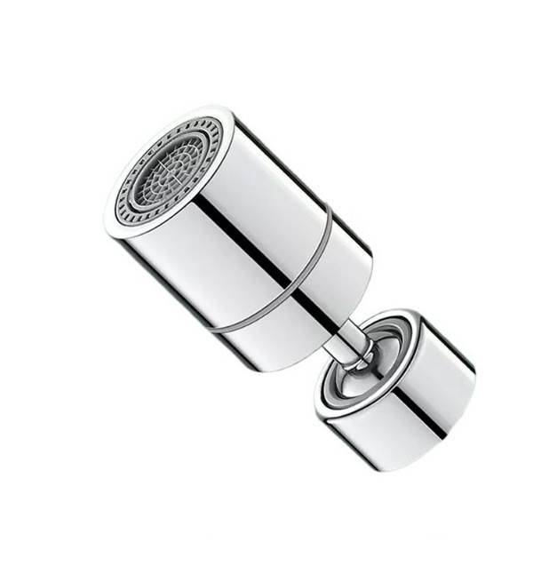 Dual-Mode-Wasserhahnbelüfter mit 720°-Drehung Silver