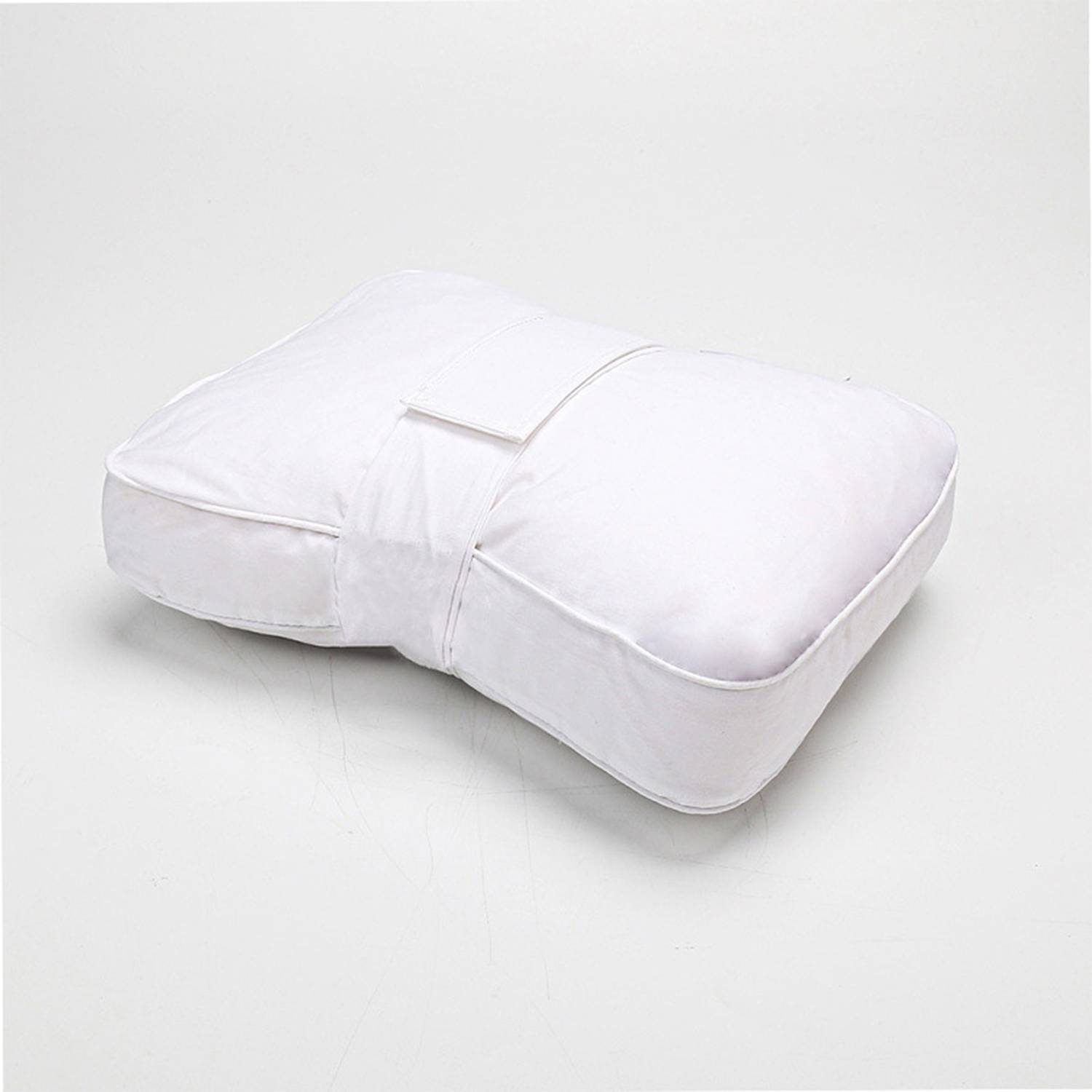 Memory Foam Kniekissen für Seitenschläfer - Weiß (34x24CM)