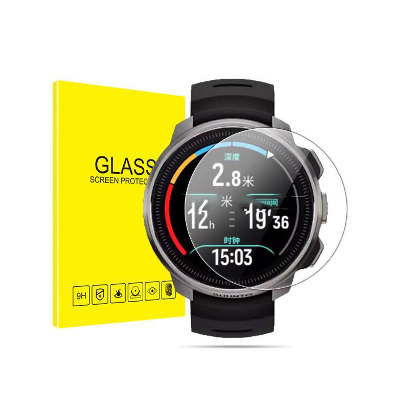 Displayschutz aus gehärtetem Glas für Suunto-Uhr, 2er-Pack Suunto Ocean