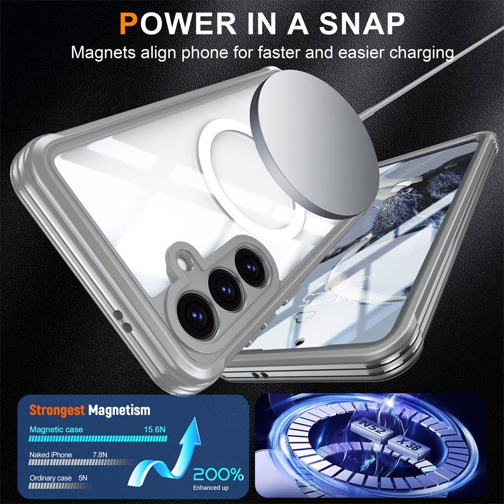 Stoßfeste Samsung S25 Hülle mit vollständigem Körperschutz