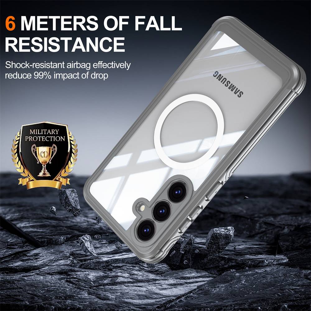 Stoßfeste Samsung S25 Hülle mit vollständigem Körperschutz