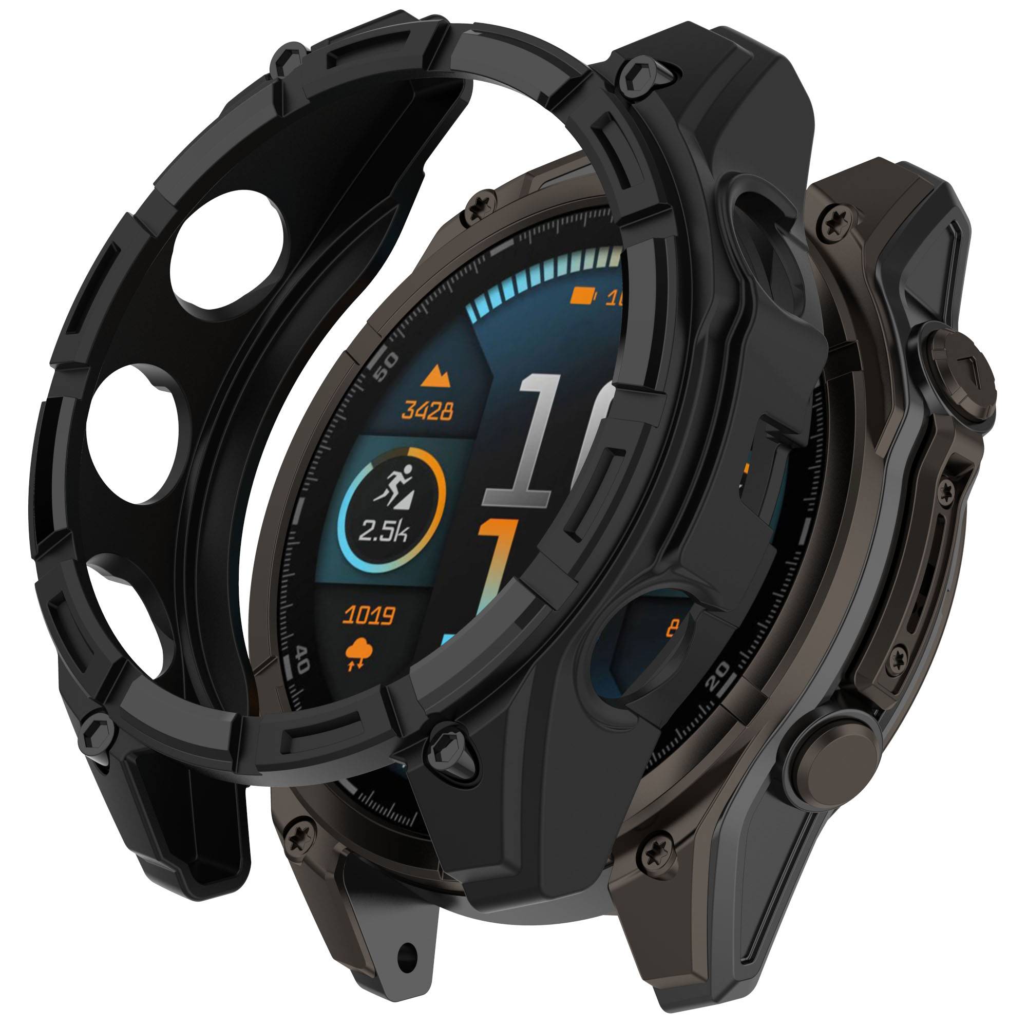 Garmin Fenix 8 51 mm Solar-Schutzhülle – kratzfeste TPU-Hülle Modell 2