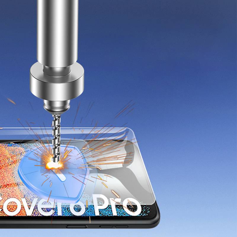 2er-Pack Gehärtetes Glas Displayschutzfolie für Samsung Xcover6 - Gebogene Kante