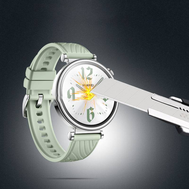 Displayschutz aus gehärtetem Glas für Huawei Watch GT5, 2er-Pack 41 mm