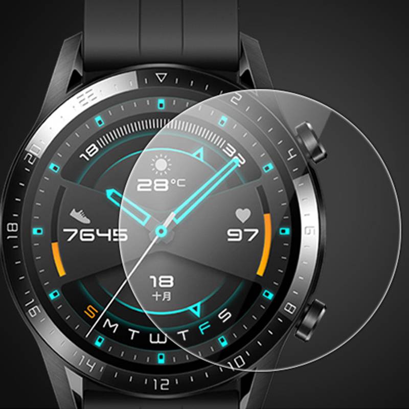 Huawei GT3 46mm Displayschutzfolie - 2er Pack Gehärtetes Glas