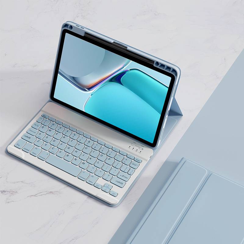 Xiaomi Pad 6/6 Pro Tastaturhülle mit Touchpad - Abnehmbare magnetische Bluetooth-Tastatur
