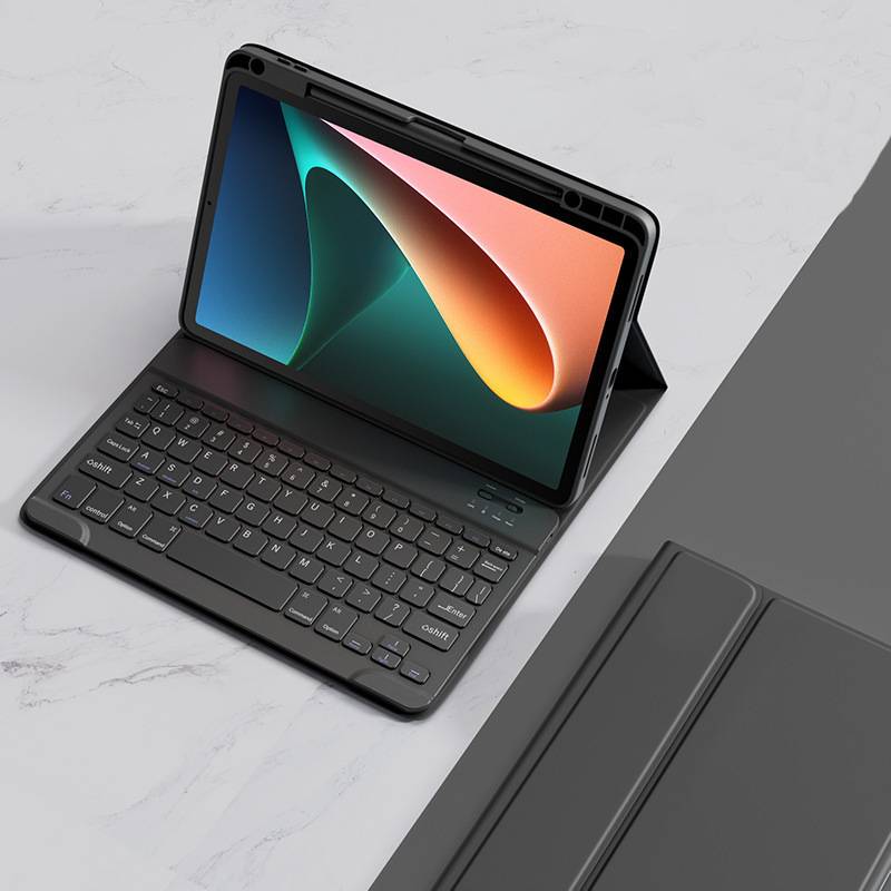 Xiaomi Pad 7/7 Pro Tastatur Hülle - Schlankes Design, Schwarz