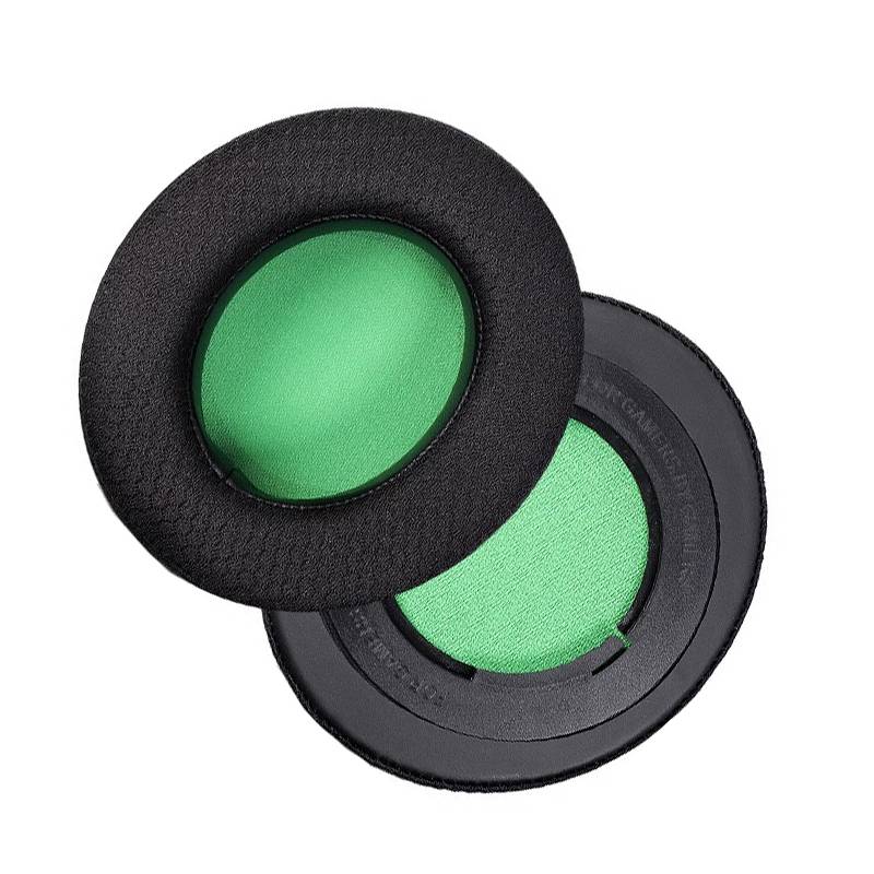 Ersatz-Ohrpolster für Razer Kraken Pro V2 – schwarzes Fußballnetz