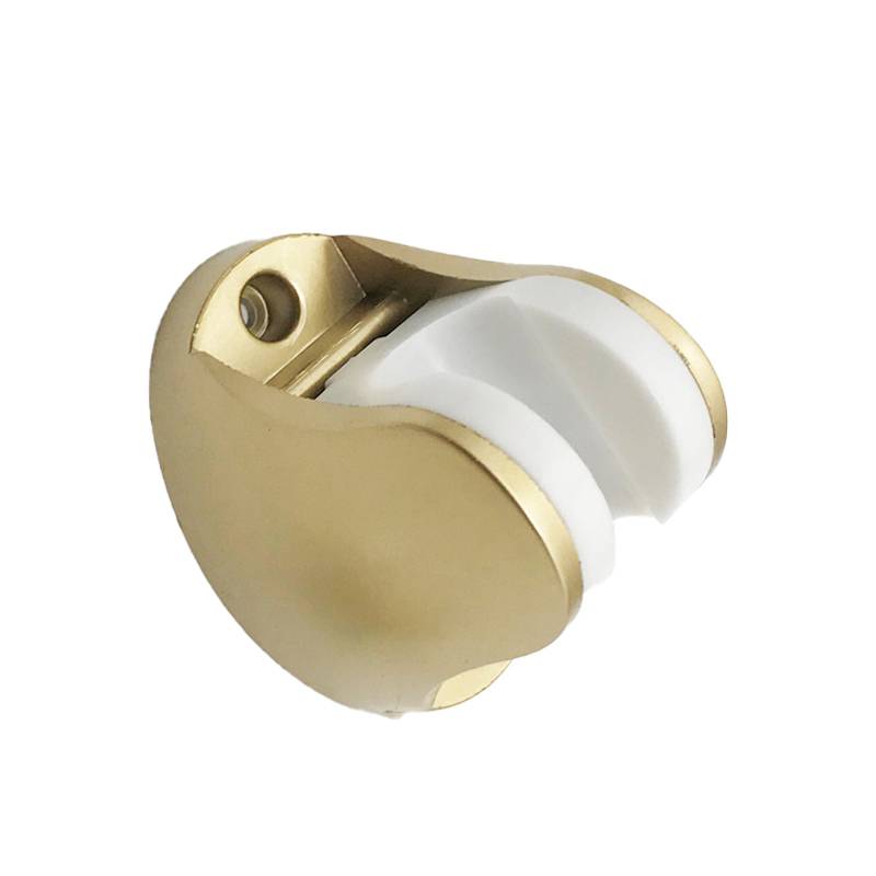 Duschkopfhalter in Gold, Verstellbare Duschhalterung