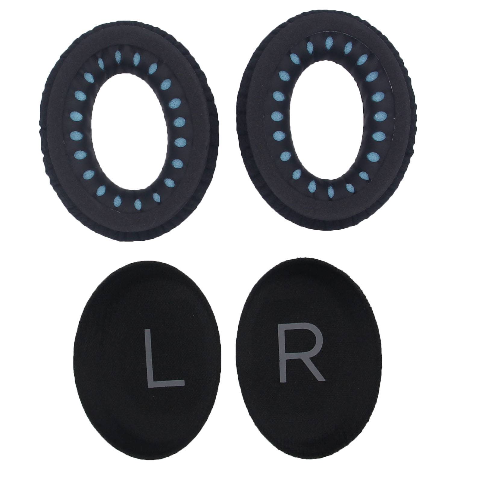 Ersatz-Ohrpolster für Bose QuietComfort 45 Kopfhörer Black