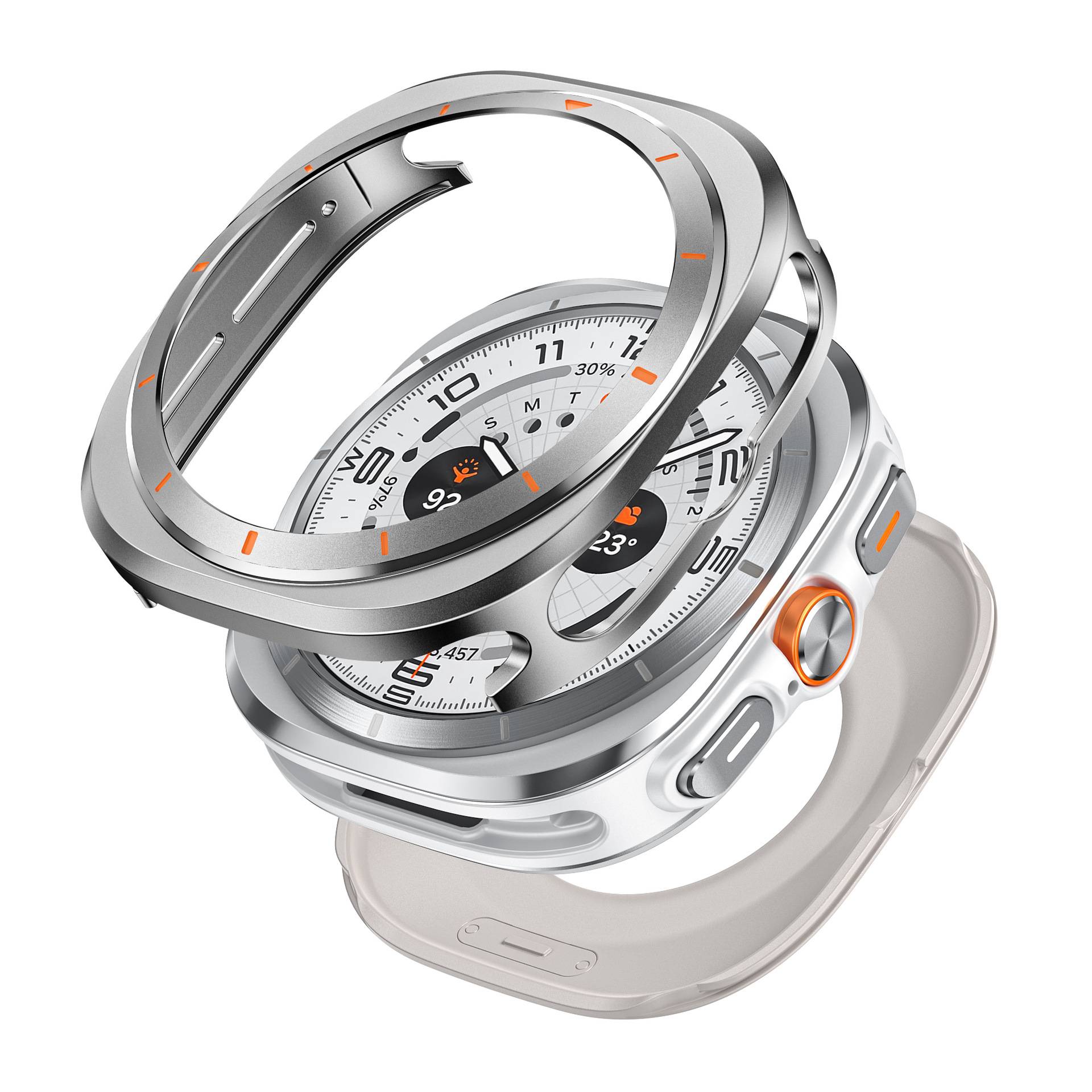 Hülle für Samsung Galaxy Watch 7 Ultra - Metall