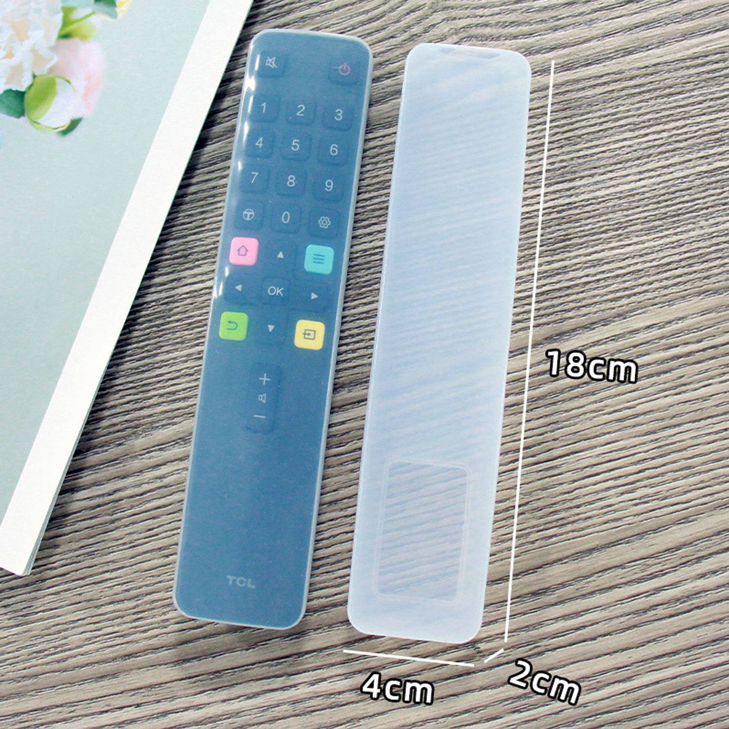 Fernbedienungsgehäuse - Silikonhülle Universelle lange TCL-Fernbedienung
