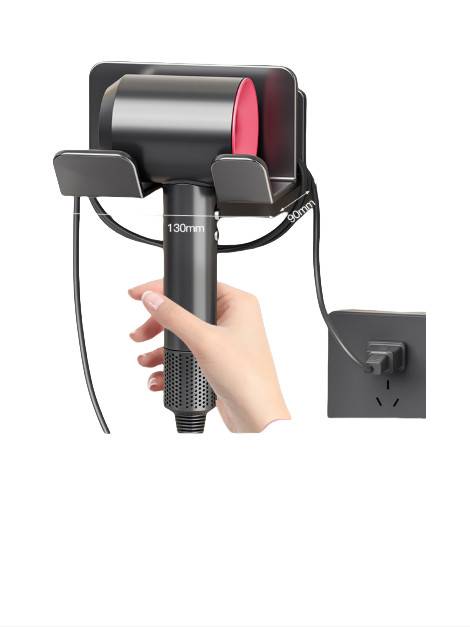 Dyson Haartrocknerhalterung, Aluminium Wandhalterung Grey