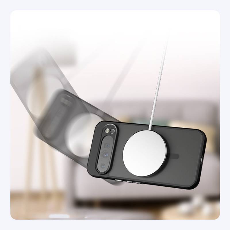 Magnetische Hülle für Google Pixel 7A – Schwarz