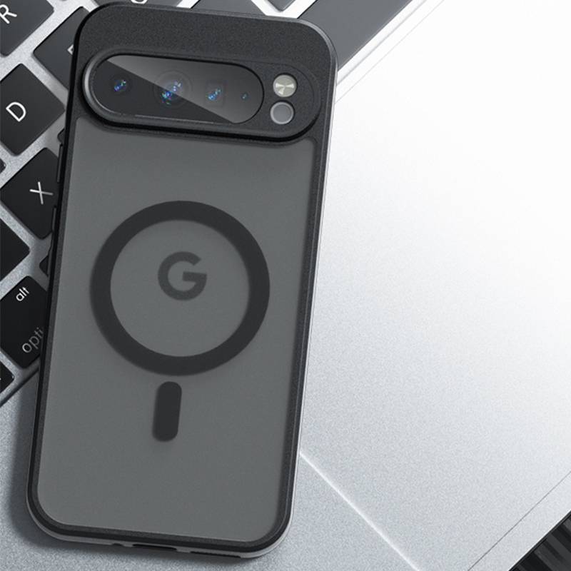 Magnetische Hülle für Google Pixel 7A – Schwarz