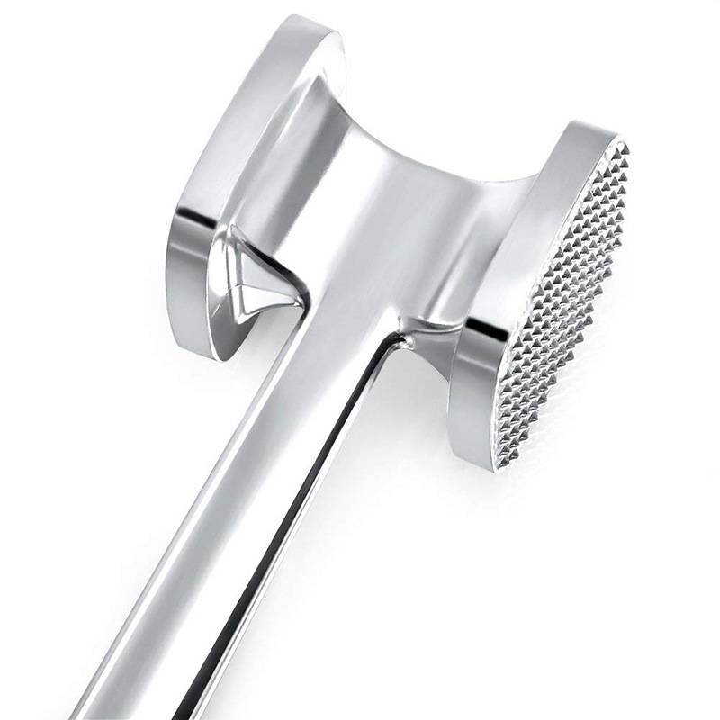 Doppelseitiger Fleischklopfer-Hammer für perfekte Steaks und Koteletts L