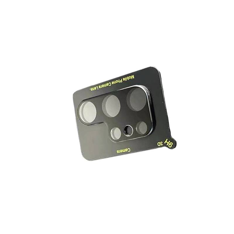 3er-Pack Kamera-Objektivschutz für Samsung S23 Ultra (Schwarz)