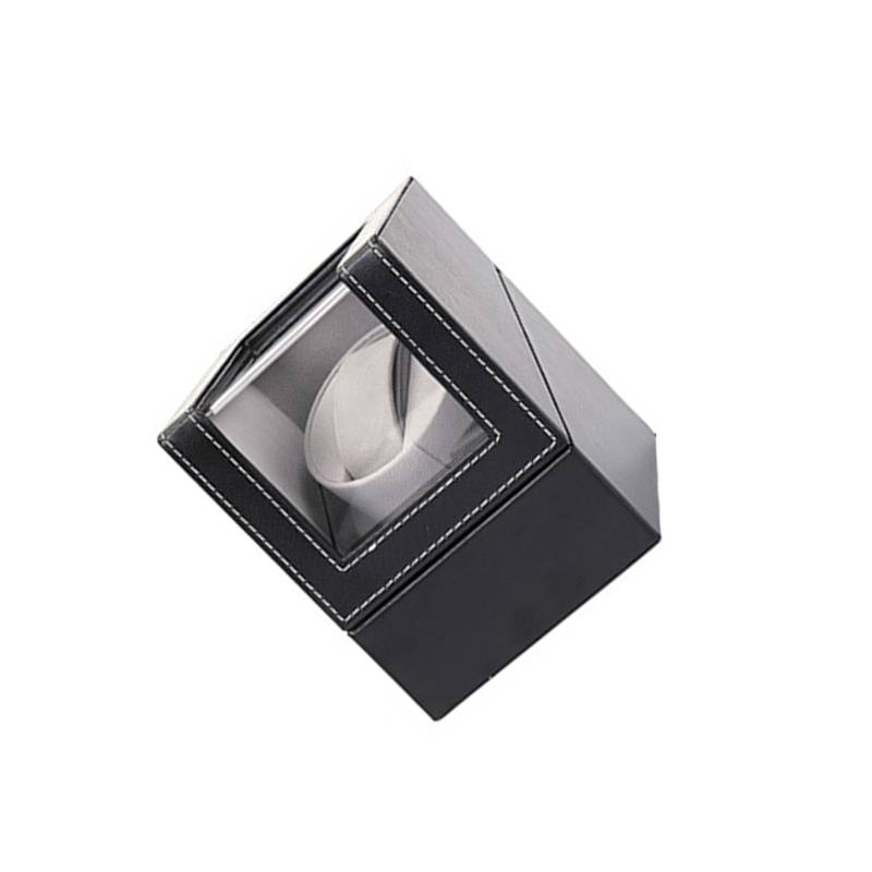 Automatische Uhrenbewegerbox für einzelne Uhr - Schwarz W125B