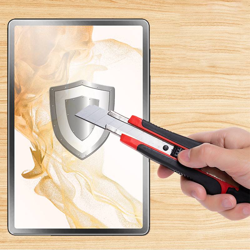 Displayschutzfolie aus gehärtetem Glas kompatibel mit Samsung Tab S7 FE 12.4 Zoll – Klar, Kratzfest Samsung Tab S7 FE 12,4 Zoll (T730)