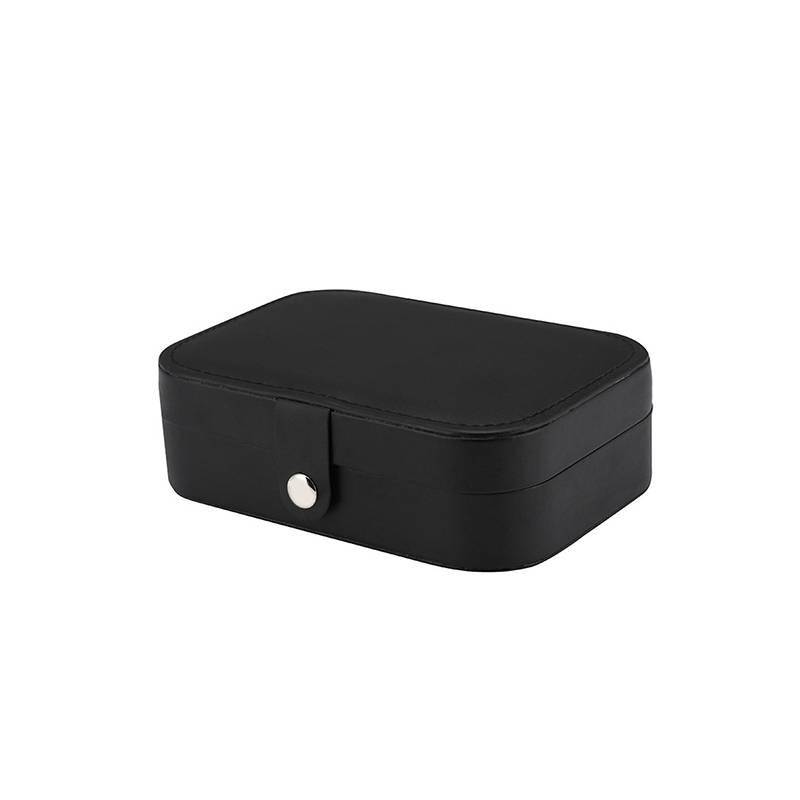 Schmuckschatulle – Elegante Aufbewahrungslösung für Ohrringe, Ringe und Halsketten Black